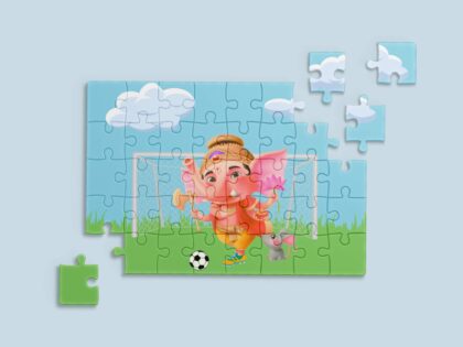 Mighty Ganesha Plays Soccer