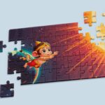 Hanuman's Celestial Quest Puzzle
