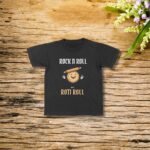 Rocking Roti Roll - Kids Graphic Black Tee